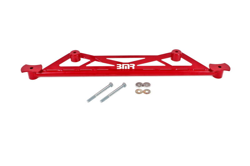 BMR Cradle Braces - BMR 16-17 6th Gen Camaro Rear Of Rear Cradle Brace - Red
