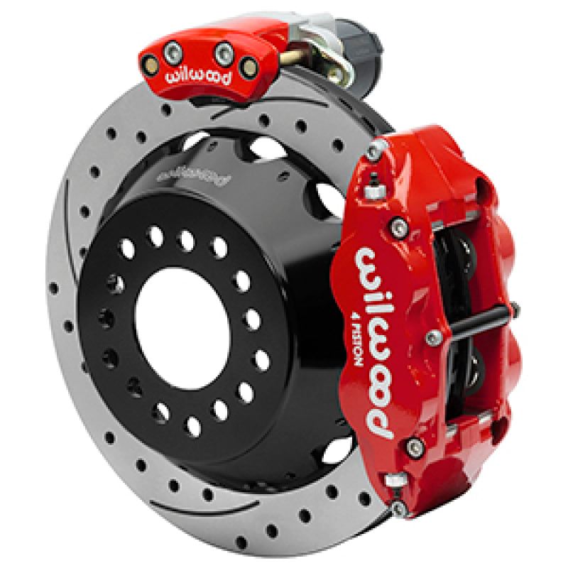 WIL Dynapro Brake Kit - Wilwood EPB Rear Kit FNSL Small Ford 2.66 OffSet