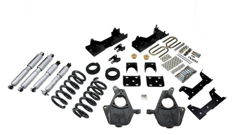 BT Lower Kit w SP Shocks - Belltech LOWERING KIT WITH SP SHOCKS