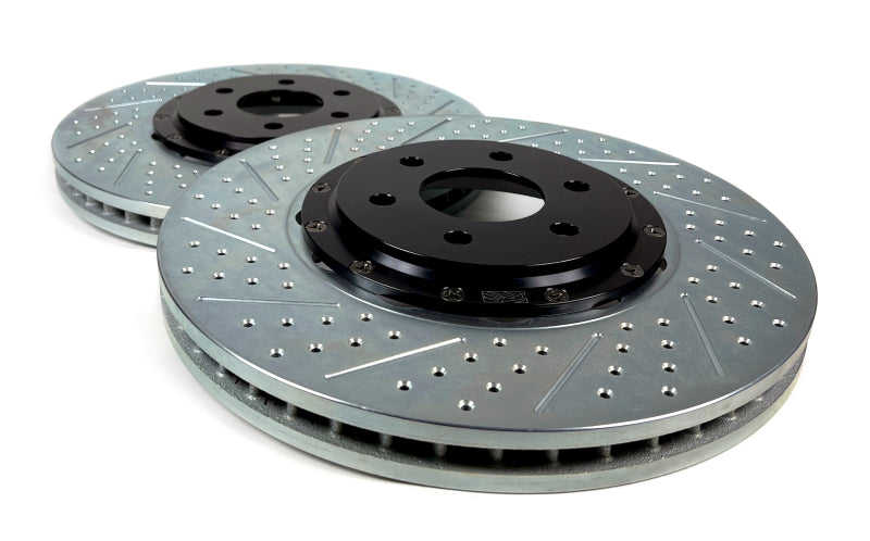 BAE Eradispeed Rotors - Baer Brakes 04-07 Cadillac CTS V Eradispeed+ Front SDZ 2-Piece Performance Brake Rotors
