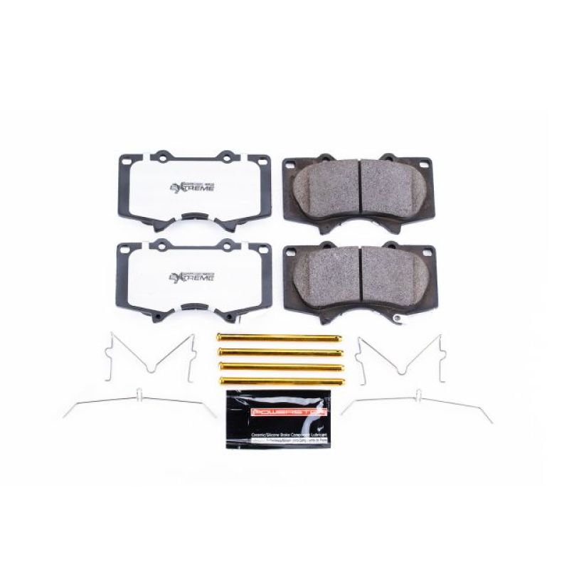PSB Z36 Truck & Tow Brake Pads - Power Stop 10-19 Toyota 4Runner Front Z36 Truck & Tow Brake Pads w/Hardware