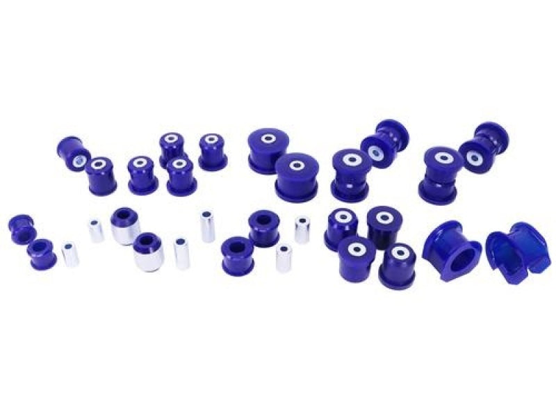 SPR Bushing Kits - SuperPro 1993 Mazda RX-7 Base Front / Rear Vehicle Master Bushing Kit - Standard Alignment