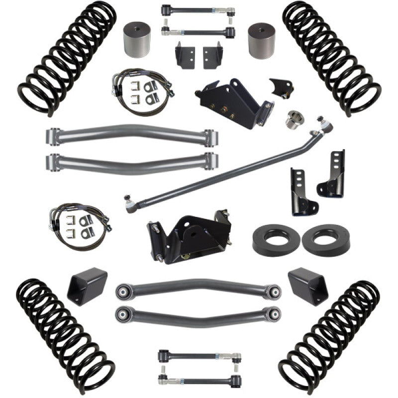 SYN Control Arms - Synergy 07-18 Jeep Wrangler JKU 4 DR 3.0in Lift Stage 2 Suspension System