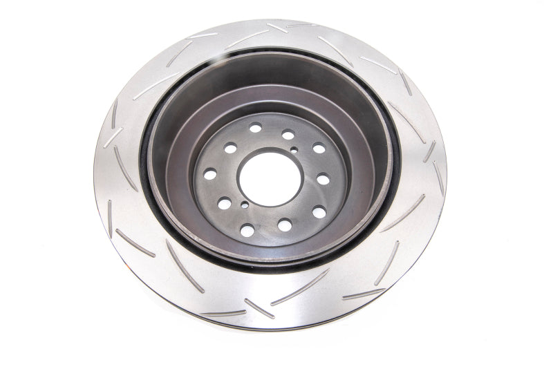 DBA 4000 Series Slotted Rotors - DBA 2001 Subaru Impreza WRX STI 10 Stud Hole Rear Slotted 4000 Series Uni-Directional Rotor