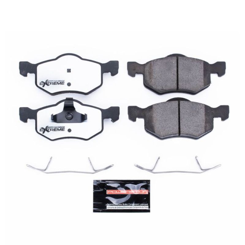 PSB Z36 Truck & Tow Brake Pads - Power Stop 01-07 Ford Escape Front Z36 Truck & Tow Brake Pads w/Hardware