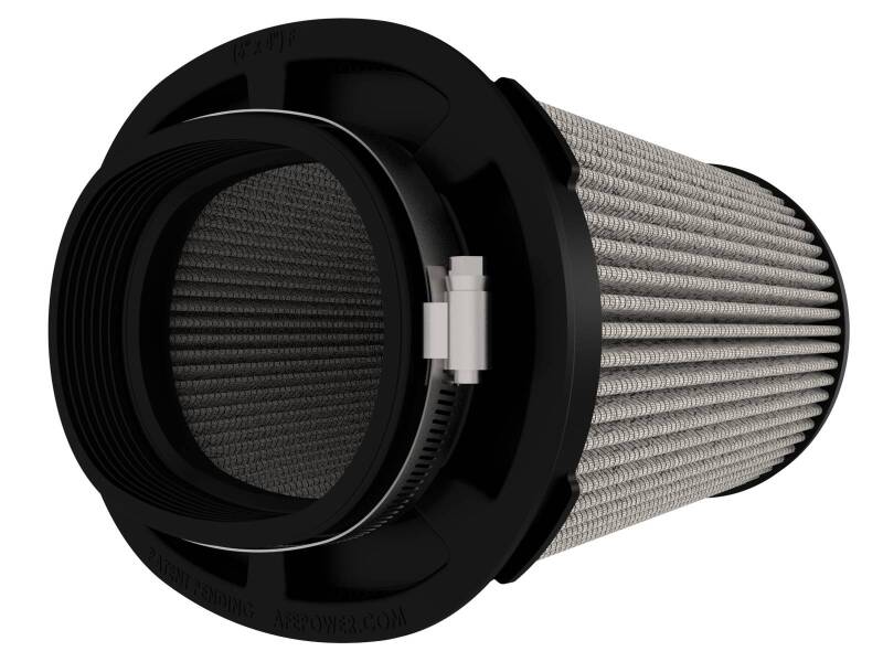 AFE Universal Pro Dry S Filter - aFe MagnumFLOW Pro DRY S Air Filter (6 x 4)in F x (8-1/2 x 6-1/2)in B x (7-1/4 x 5)in T x 7-1/4in H
