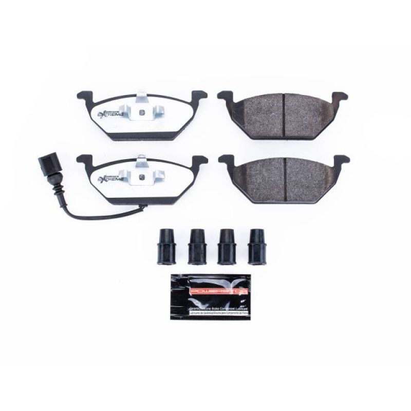 PSB Z26 Extreme Brake Pads - Power Stop 98-06 Volkswagen Beetle Front Z26 Extreme Street Brake Pads w/Hardware