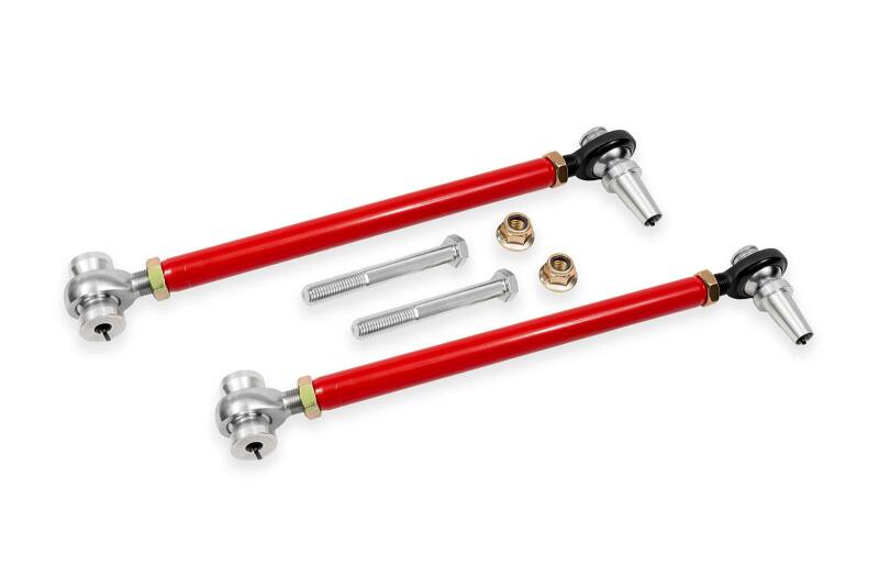 BMR Control Arms - BMR 16-24 Chevrolet Camaro Double Adj. Front Lower Control Arms w/ Rod Ends - Red