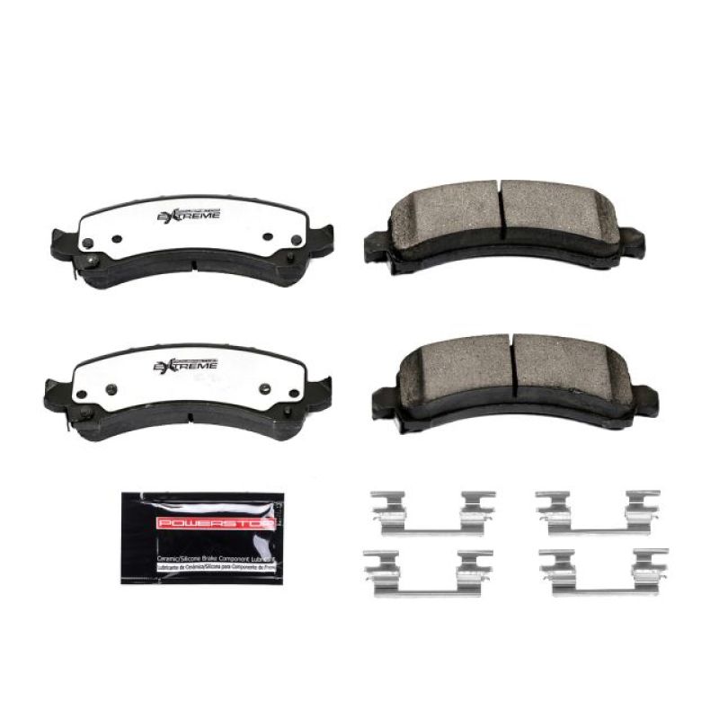 PSB Z36 Truck & Tow Brake Pads - Power Stop 03-19 Chevrolet Express 2500 Rear Z36 Truck & Tow Brake Pads w/Hardware