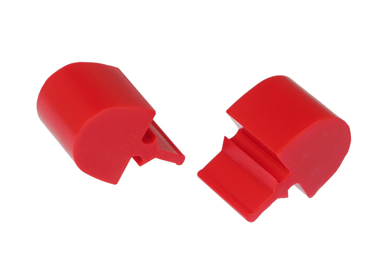 PRO Bump Stops - Red - Prothane Universal Bump Stop Pull Through Style - Red