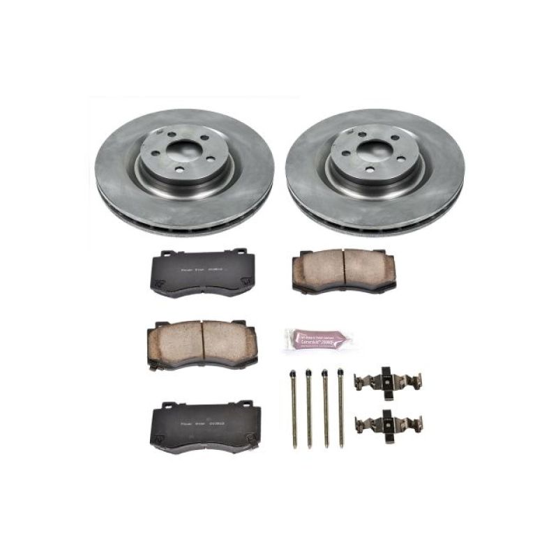 PSB Autospecialty Kit - Power Stop 05-10 Chrysler 300 Front Autospecialty Brake Kit