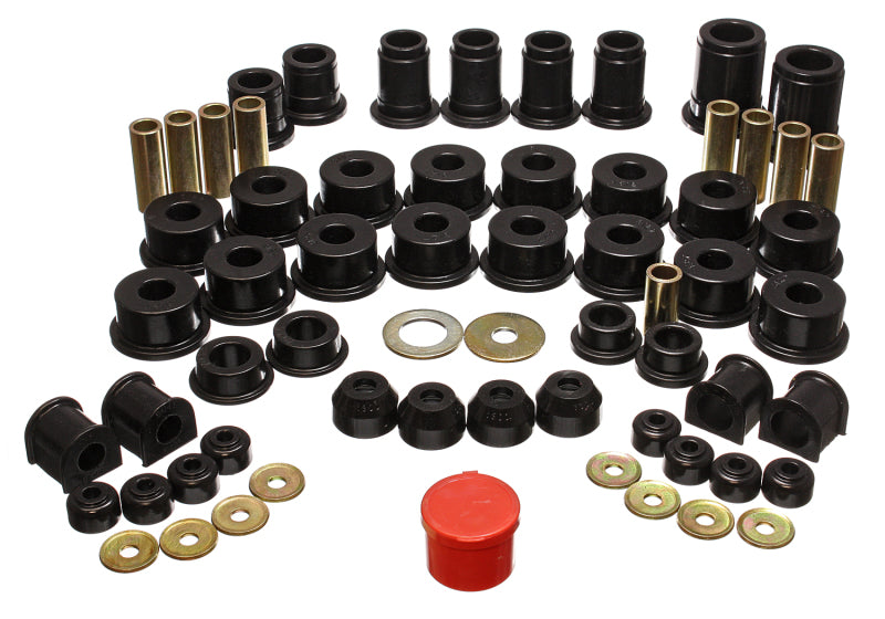ES Hyper-Flex Sets - Black - Energy Suspension 90-95 Toyota 4 Runner 2WD/4WD Black Hyper-Flex Master Bushing Set
