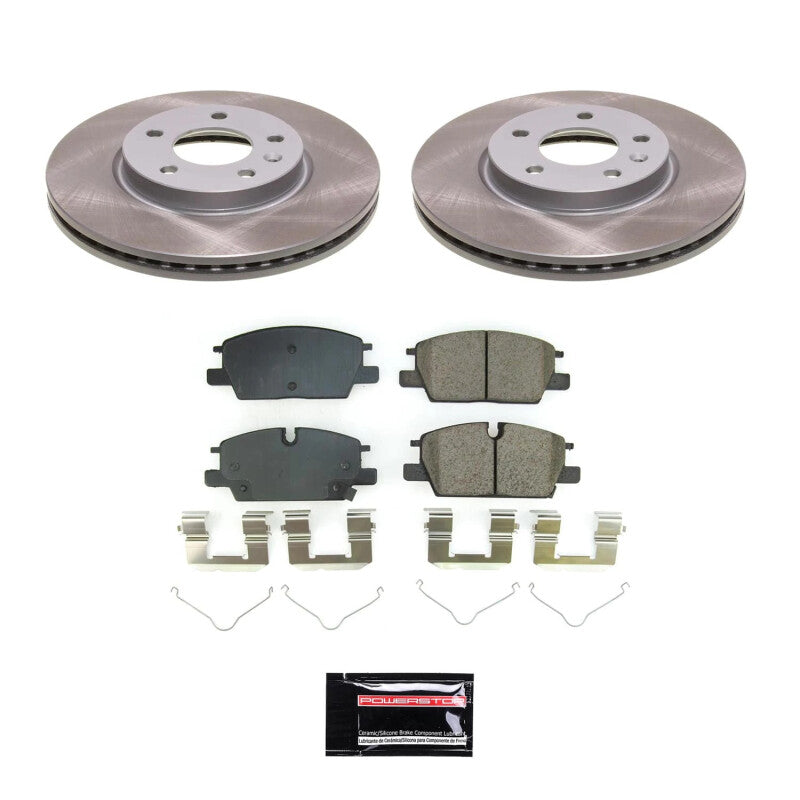 PSB Semi-Coated Rotor Kits - Power Stop 2022 GMC Terrain Front Semi-Coated Rotor Kit