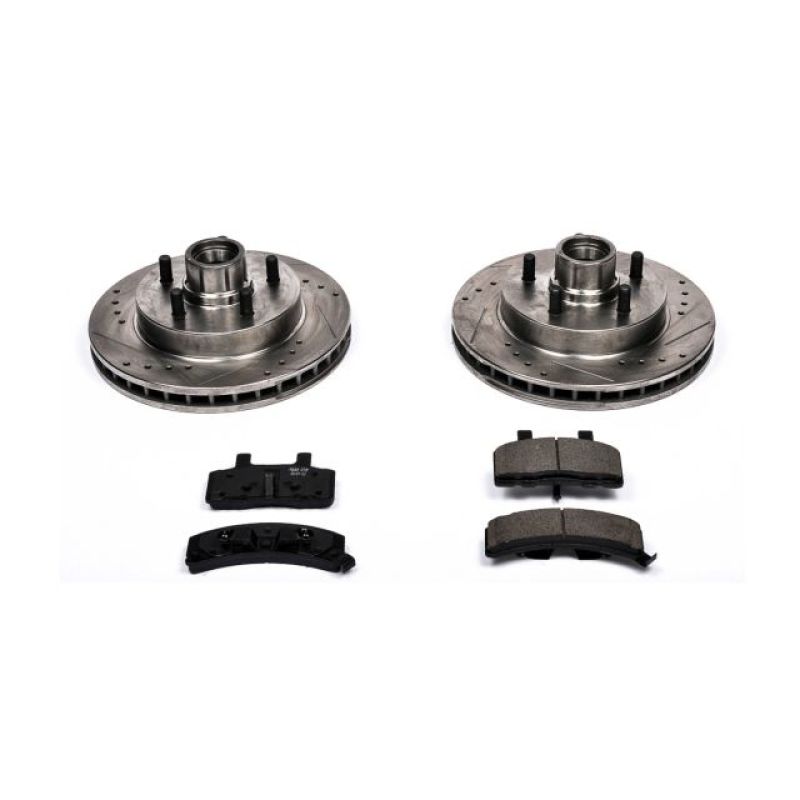 PSB Z23 Evolution Kit - Power Stop 95-99 Chevrolet C1500 Front Z23 Evolution Sport Brake Kit
