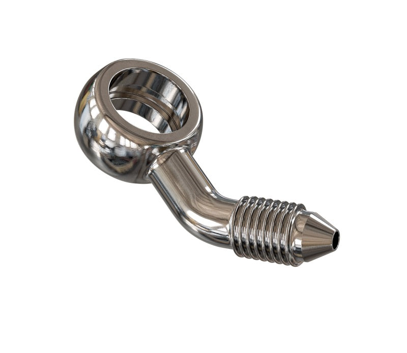 GR PWS Brake Line Fittings - Goodridge 45 Deg Banjo Adaptor compound left for 3/8 or M10 Bolt