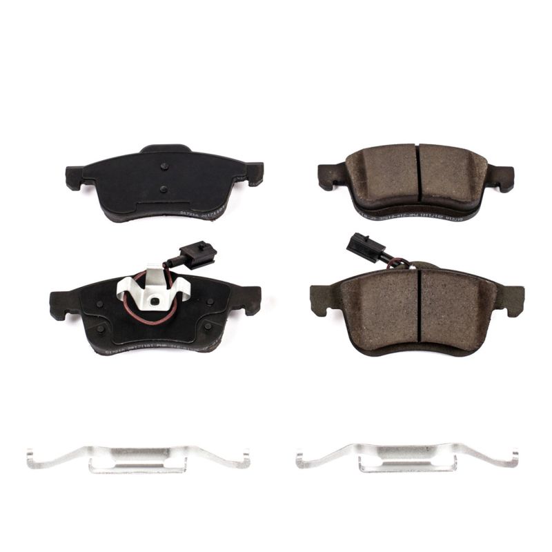 PSB Z17 Evolution Brake Pads - Power Stop 15-18 Ram ProMaster City Front Z17 Evolution Ceramic Brake Pads w/Hardware