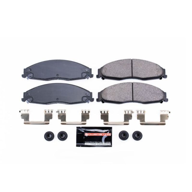 PSB Z23 Evolution Brake Pads - Power Stop 05-08 Pontiac Grand Prix Front Z23 Evolution Sport Brake Pads w/Hardware