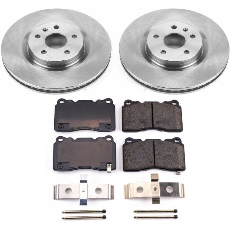 PSB Autospecialty Kit - Power Stop 14-17 Buick Regal Front Autospecialty Brake Kit