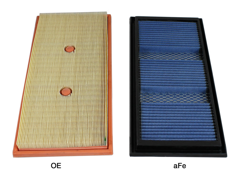AFE P5R Drop In Air Filter - aFe MagnumFLOW OEM Replacement Air Filter PRO 5R 12-14 Mercedes-Benz C/E/ML-Class V6 3.5L
