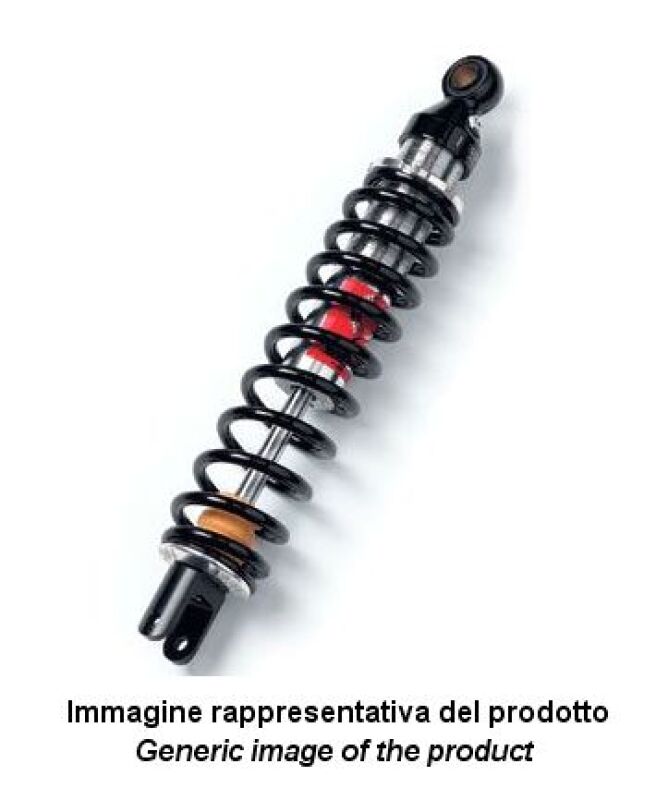 BIT WAB0 Monoshocks - Bitubo WAB0 Monoshock Adjustable: Spring Preload, Red Spring