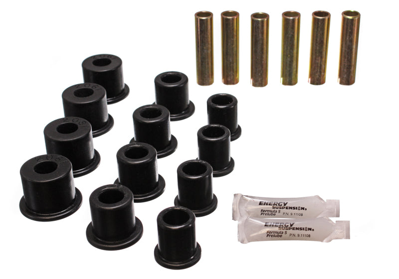 ES Spring/Shackle Bush - Black - Energy Suspension Rear Spring Bushings - Black