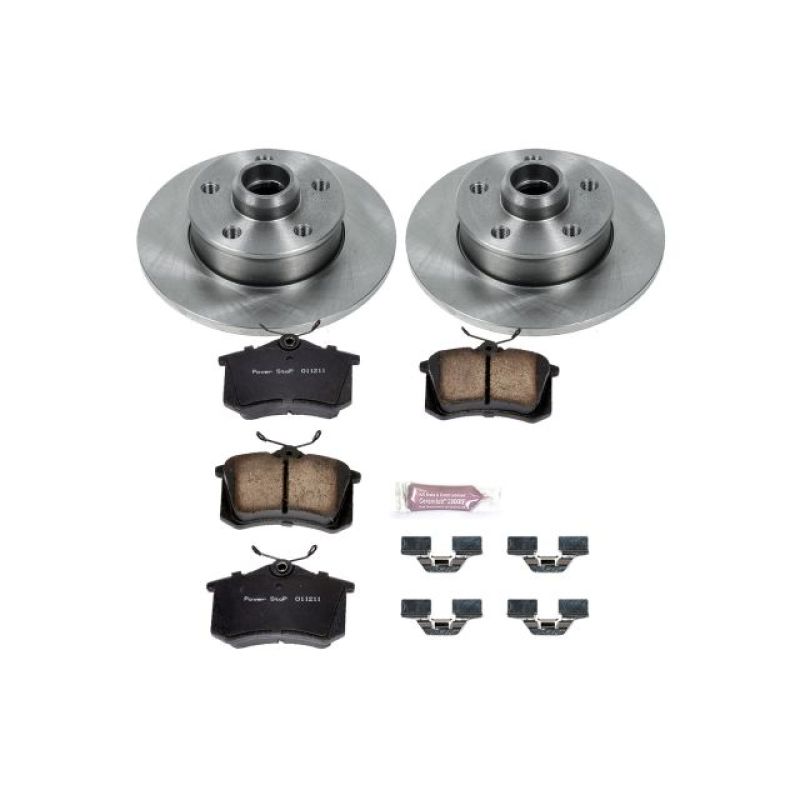 PSB Autospecialty Kit - Power Stop 92-95 Volkswagen Corrado Rear Autospecialty Brake Kit