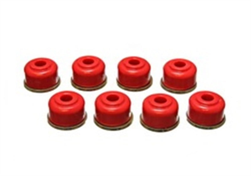 ES End Links - Red - Energy Suspension Red Heavy Duty End Link Set 3/8 inch I.D. / 11/16 inch Nipple O.D. / 1 1/8 O.D. /