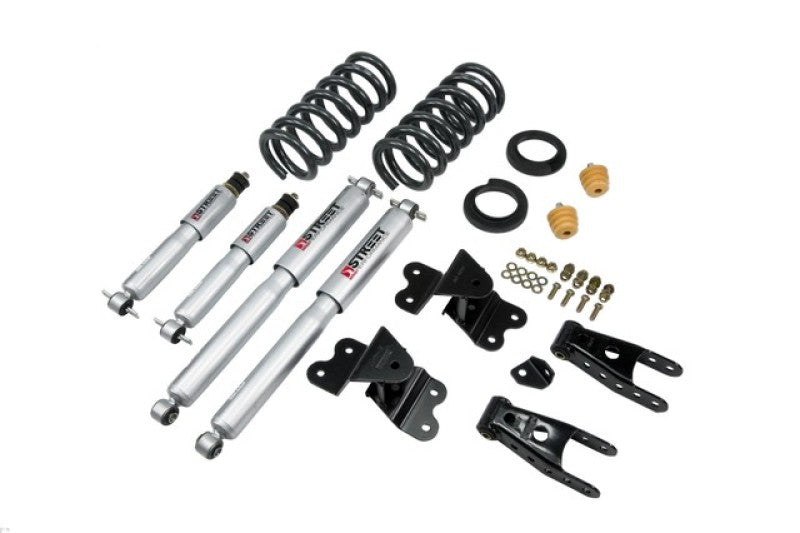 BT Lower Kit w SP Shocks - Belltech LOWERING KIT WITH SP SHOCKS