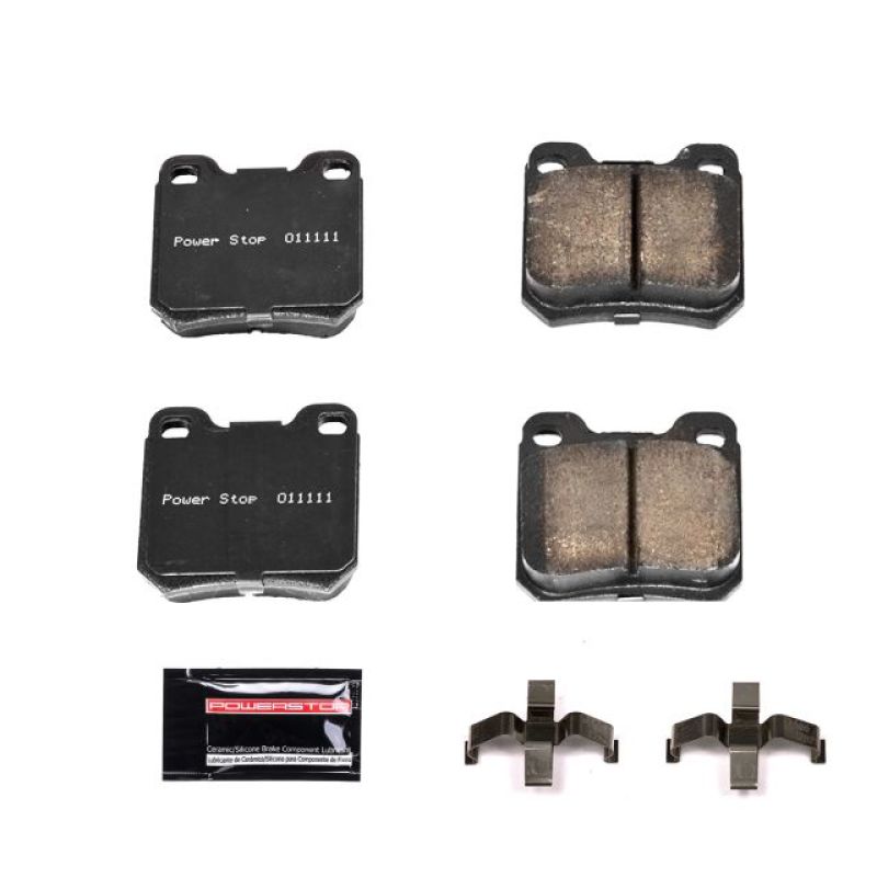 PSB Z23 Evolution Brake Pads - Power Stop 97-01 Cadillac Catera Rear Z23 Evolution Sport Brake Pads w/Hardware