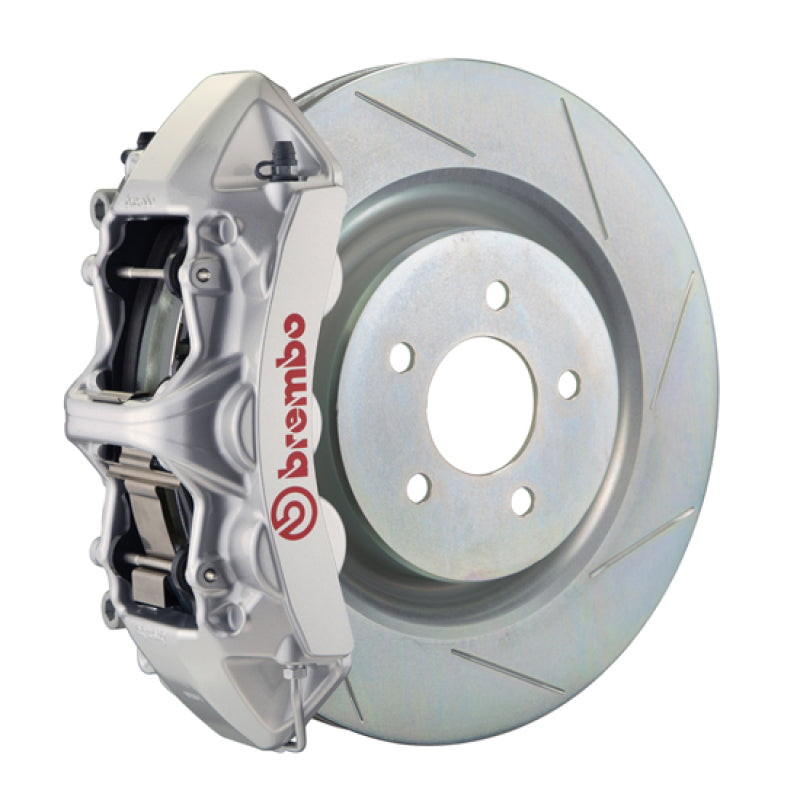BRB Big Brake Kits - Brembo 16+ Camaro LS/LT/SS Front GT BBK 6 Piston Cast 355x32 1pc Rotor Slotted Type1-Silver