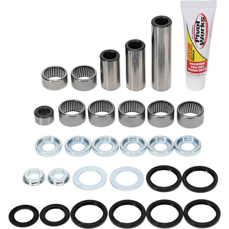 PIV Linkage Rebuild Kit - Pivot Works 07-13 Honda CRF250X Linkage Bearing Kit