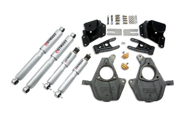BT Lower Kit w SP Shocks - Belltech LOWERING KIT WITH SP SHOCKS