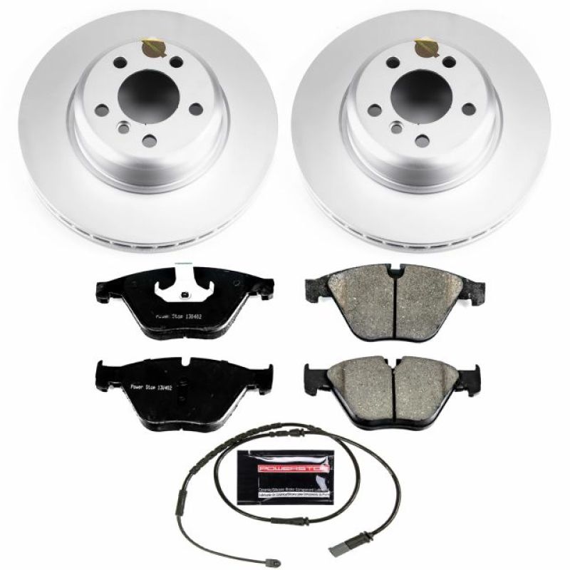 PSB Z23 Evolution Coated Kit - Power Stop 14-16 BMW 528i Front Z23 Evolution Sport Coated Brake Kit