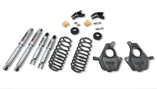 BT Lower Kit w SP Shocks - Belltech LOWERING KIT WITH SP SHOCKS