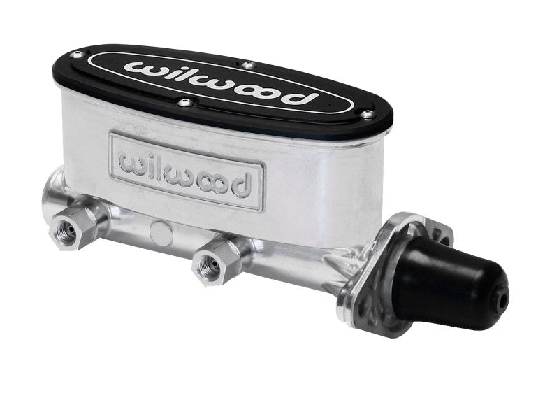 WIL Master Cylinder - Wilwood High Volume Tandem Master Cylinder - 1in Bore Ball Burnished