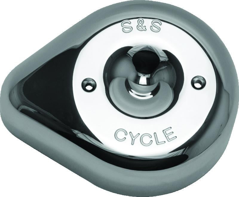 SSC Air Cleaner Kits - S&S Cycle Stealth Applications Teardrop Air Cleaner Cover - Chrome