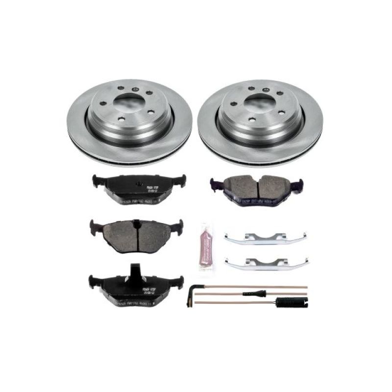 PSB Autospecialty Kit - Power Stop 01-03 BMW 525i Rear Autospecialty Brake Kit