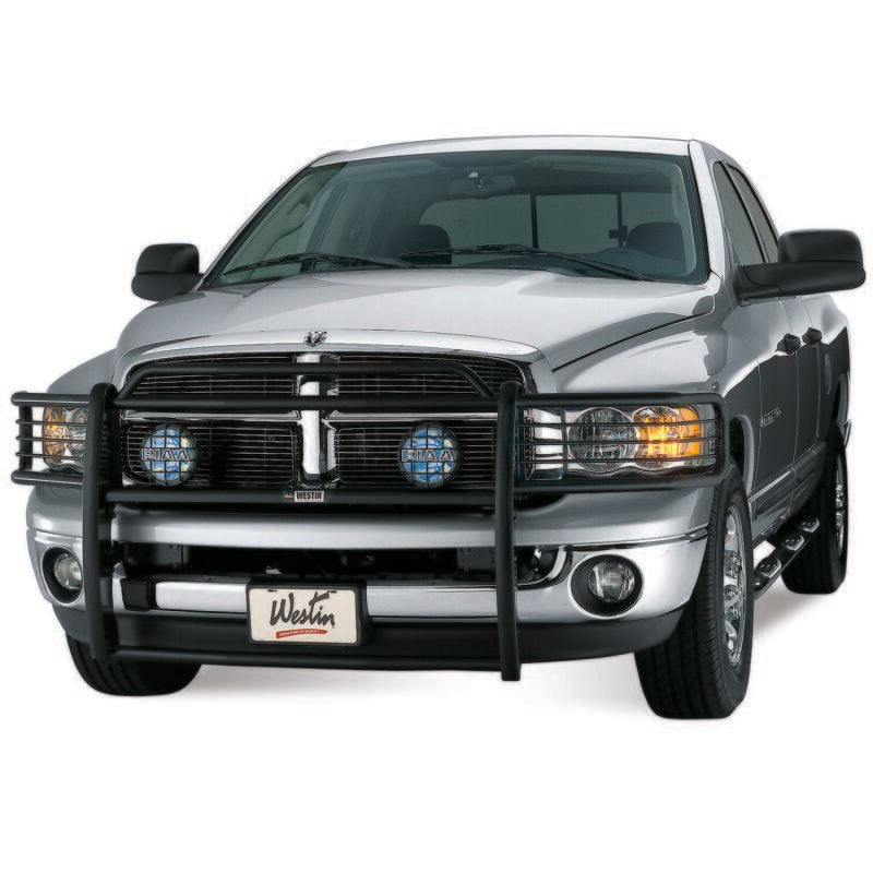 WES Sportsman Grille Guards - Westin 2002-2005 Dodge Ram 1500 Sportsman Grille Guard - Black