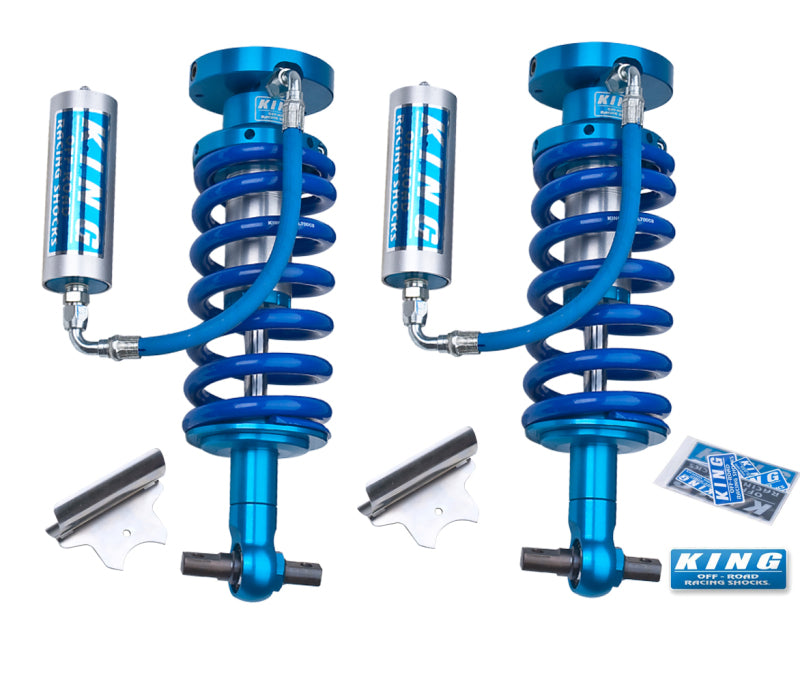 KIN 2.5 Coilovers - King Shocks 07-18 Chevrolet Avalanche 1500 Front 2.5 Dia Remote Reservoir Coilover (Pair)