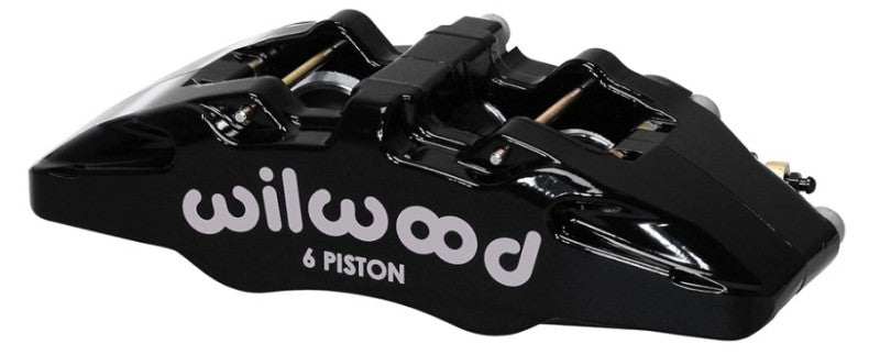 WIL Dynapro Caliper - Wilwood Caliper-Forged Dynapro 6 5.25in Mount-R/H 1.62/1.38in/1.38in Pistons .38in Disc