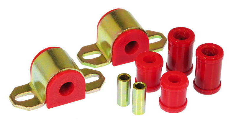 PRO Sway/End Link Bush - Red - Prothane 67-81 Chevy Camaro/Firebird Rear Sway Bar Bushings - 11/16in 1-Bolt - Red