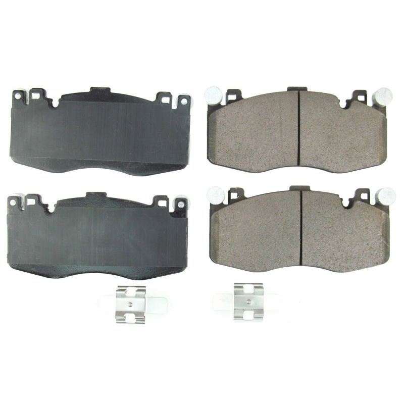 PSB Z17 Evolution Brake Pads - Power Stop 13-16 BMW M5 Front Z17 Evolution Ceramic Brake Pads w/Hardware