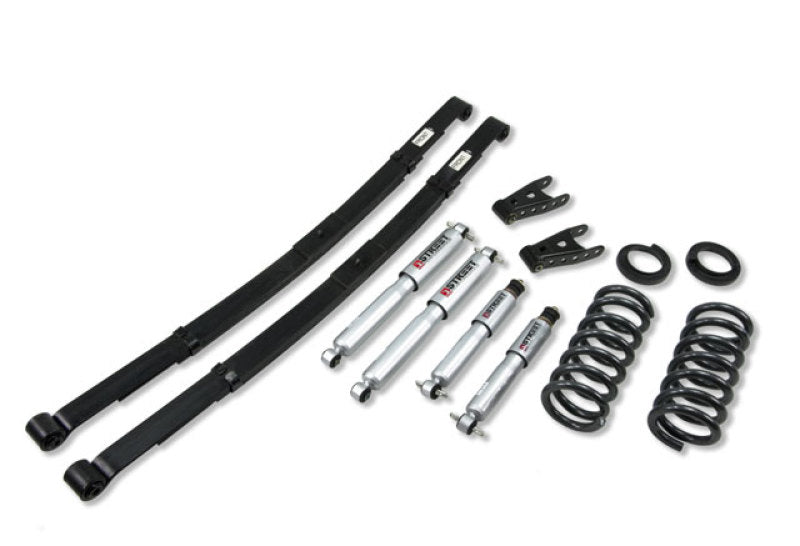 BT Lower Kit w SP Shocks - Belltech LOWERING KIT WITH SP SHOCKS