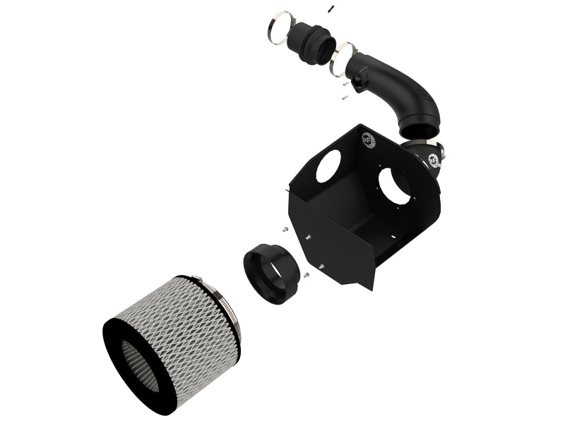 AFE Magnum FORCE Stage-2 Cold Air Intakes - aFe Magnum FORCE Stage-2 Pro DRY S Cold Air Intake System 01-16 Nissan Patrol (Y61) I6 4.8L