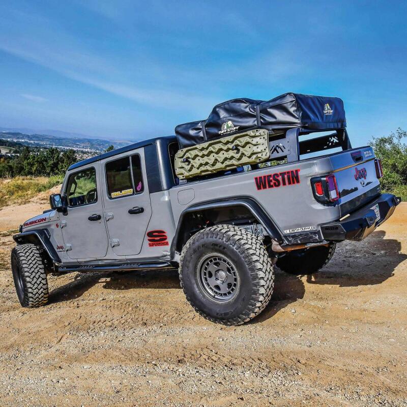 WES XTS Rock Sliders - Westin 20-23 Jeep Gladiator Rock Slider - Textured Black