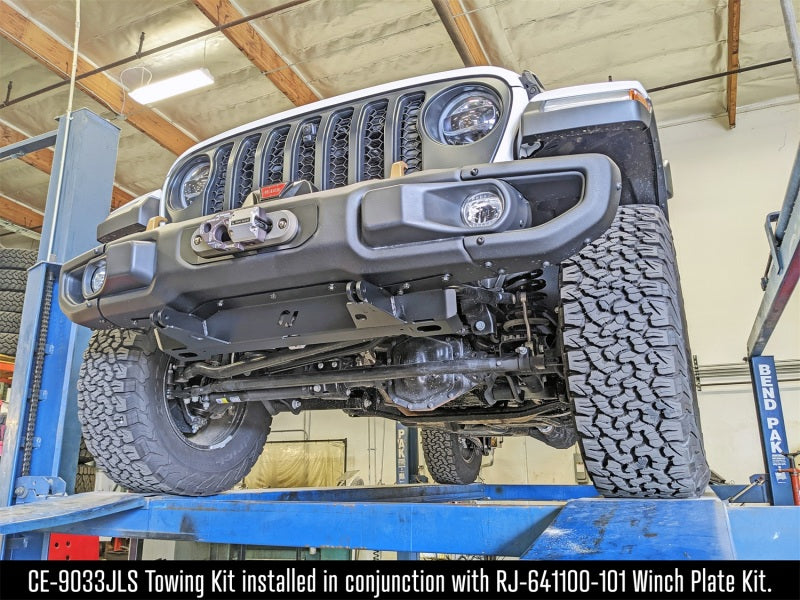 ROK Towing Solutions - RockJock JL/JT Tow Bar Mounting Kit Steel Bumper