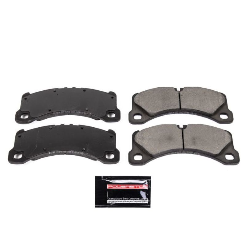 PSB Z23 Evolution Brake Pads - Power Stop 2015 Porsche Macan Front Z23 Evolution Sport Brake Pads w/Hardware