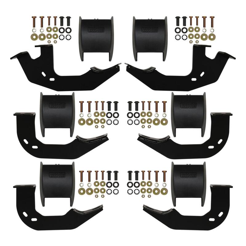 WES Nerf Bars - PRO TRAXX 5 - Westin 2005-2017 Toyota Tacoma Double Cab PRO TRAXX 5 Oval Nerf Step Bars - SS