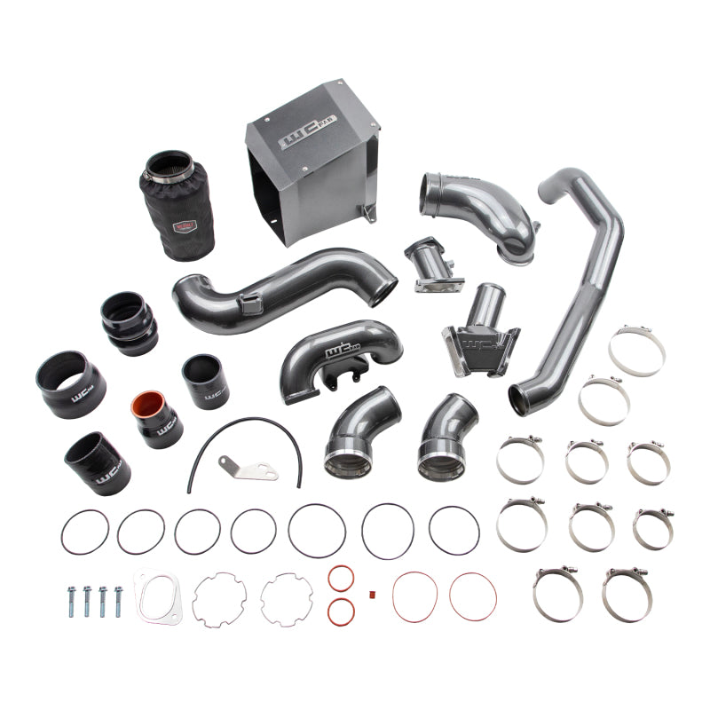 WCF Intake Bundle Kit - Wehrli 07.5-10 Chevrolet 6.6L Duramax LMM Stage 2 High Flow Bundle Kit - Gloss White