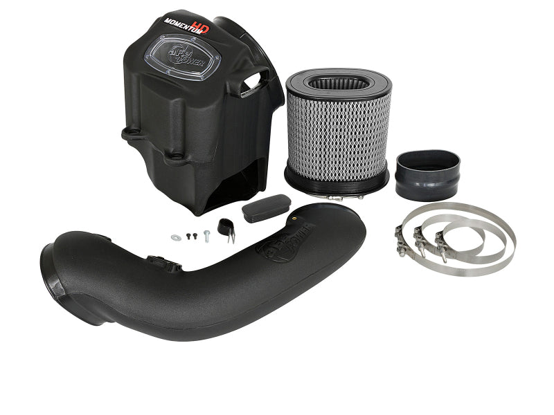 AFE Momentum HD Cold Air Intakes - aFe Momentum HD Intakes Pro Dry S Ford Diesel Trucks V8 6.7L (td)